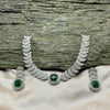 Crystal Emerald Stone Set